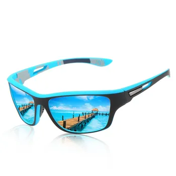 2021 Vintage Mens Polarizované slnečné Okuliare pre Mužov Outdoorové Športy Vetru Piesku Okuliare Classic Jazdy Slnečné Okuliare UV Ochrany