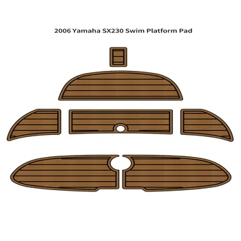 2006 & Eariler Yamaha SX230 Plávať Platformu Pad Loď EVA Pena Týk Palube Rohože