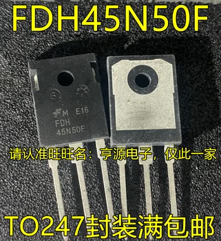 5 ks originál nových FDH45N50 FDH45N50F TO247 moc tranzistor/MOS oblasti-effect tranzistor čip
