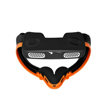ABS Maska Recirkulácia Maska S Ventilátorom Pre Oculus Quest 2 Dual Drive Ventilátor 2 Gear Úpravu Poréznych Vetranie Pre VR Príslušenstvo