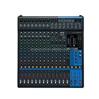 MG16XU dj pro usb radič profesionálny audio 24 DSP zvuk mixing console mixér miešačky na karaoke pre Stage