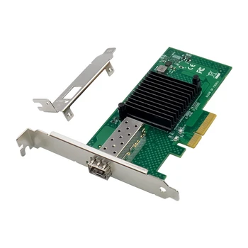 X520-SR1 10G SFP+ Server Optických Vlákien, Sieťová Karta 82599EN Čip PCIE X4 Jedného Optického Portu Sieťovej Karty