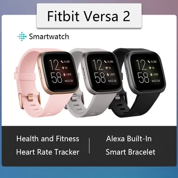 Fitbit Naopak 2 Zdravie a Fitness Smartwatch Srdcovej frekvencie/Hudba/Alexa Vstavaný/Spánku Plávať Sledovania Športové Hodinky pre IOS/Android