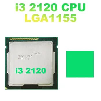 Pre Core I3 2120 CPU LGA1155 Procesor+Tepelná Pad 3 MB 65W Dual Core CPU Desktop pre B75 USB Ťažba Doska