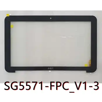 Čierna dotykový displej pre AIRIS PRAXI 13 (N1300A) Kapacitný dotykový displej panel opravy SG5571-FPC_V1-3