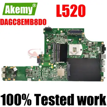 63Y1807 63Y1805 04W0386 DAGC8EMB8D0 základná DOSKA Pre Lenovo ThinkPad L520 Notebook Doske DDR3 UMA MB