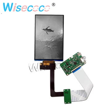 6 palcový 1620 * 2560 LCD 2 Displej Mono Monochromatický LCD Displej MIPI 50PIN na 3d Tlačiarne, LCD