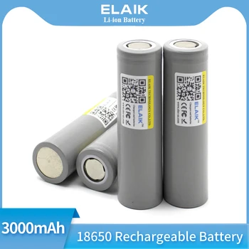 ELAIK 10PCS 100% zbrusu nový, originálny 3000mAh batéria 3,7 V vypúšťanie 20A nabíjateľné batérie