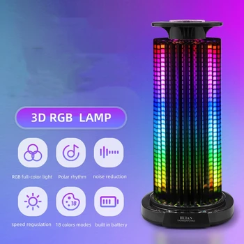 RGB Zvuk Hudby Ovládanie LED Svetlá Vyzdvihnutie Svetlo Rytmus Okolitého Svetla Na Aute Tv Hry Ploche Počítača zariadené, pri svetlá