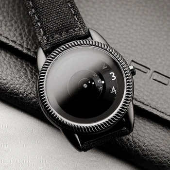 2023 Enmex kreatívny štýl, plátno popruh náramkové hodinky Zameranie čas jednoduchý digitálny špeciálny dizajn stručný bežné quartz hodinky
