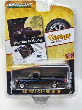 1:64 1992 Ford F-150 NITE EDTION Vysokej Simulácia Diecast Auto Kovové Zliatiny Model Automobilu deti hračky kolekcia dary W53