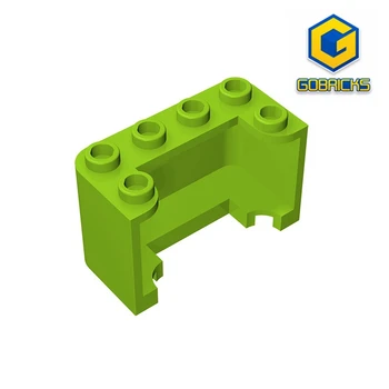 Gobricks GDS-1156 Čelné sklo 2 x 4 x 2 Vertikálne kompatibilné s lego s lego 4594 detí DIY Vzdelávacie Stavebné Bloky