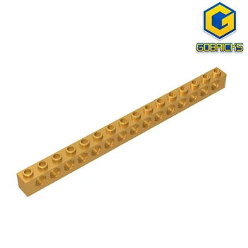 Gobricks GDS-630 TECHNICKÉ TEHLA 1X16 4 9 kompatibilný s lego 3703 detí DIY Vzdelávacie Stavebné Bloky
