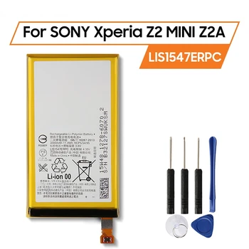 Náhradné Batérie Pre SONY Xperia Z2 Kompaktný Z2A Z2 MINI ZL2 SOL25 D6563 Z2MINI LIS1547ERPC 3000mAh Nabíjateľnú Batériu Telefónu