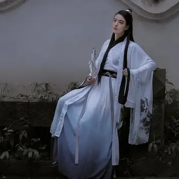 Yourqipao 2023 Čínskej Tradičnej Hanfu Oblečenie Čína Wei Jin Mužov Cosplay Kostým Dávnych Tang Vyhovovali Šermiar Šaty Šaty