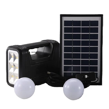1 ks Solárny Panel Light 2 Žiarovka, Nastavte Blesk na Úsporu Energie Slnečné Svetlo Vonkajšie Vnútorné Nabíjateľná LED Svetlo
