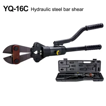 Hydraulické Bar Nožnice YQ-16C Multi-function Príručka Výstuže Strih 4-16 mm Hydraulické Výstuže Fréza Hydraulické Nástroje