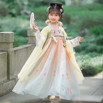 Orientálne Rozprávky Cosplay Fáze Tanec Župan Tradičné Čínske Šaty Pre Ženy, Starí Číňania Kostým Dieťa Klasická Výšivky