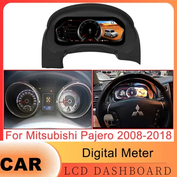 2023 Najnovšie Auto LCD Digitálny Panel Panel združenom Kohút Tachometra Na Mitsubishi Pajero 2008-2018 HD Vedúci Jednotky