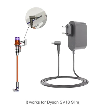 Príslušenstvo Nabíjačka Pre Dyson SV18 SV15 Vysávač 21.75 V / 1.1 Vysávač Batéria sieťový Adaptér (1,8 M) EÚ Plug