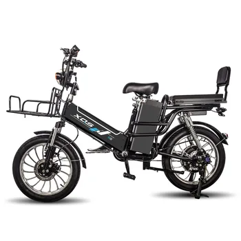 Profesionálny Elektrický Bicykel 50AH+12AH Reálne možnosti Klince 20-palcový 48V, A navyše dvojica batérií 12ah 50ah