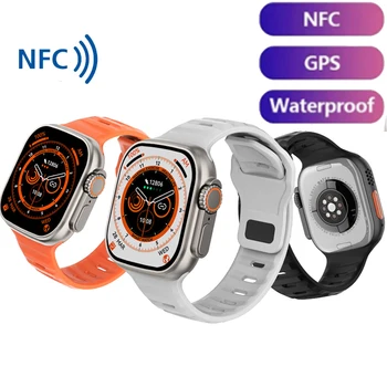 Pre iPhone Xiao Huawei HTC Smart Hodinky Mužov AI Hlasový Asistent 2.0 Palcový Business Sledovať EKG+PPG Smartwatch Muž GPS Športové Trate