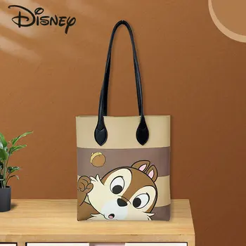 Disney Qiqi Nové Žien Taška cez Rameno Módne Vysoká Kapacita Prímestských Kabelka Cartoon Voľný čas Multifunkčné Nákupní Taška