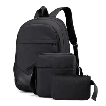 3KS Unisex Nylon Batoh Notebook Bookbag Bežné Batoh Veľkú Kapacitu, Cestovanie