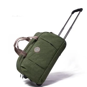 Cestovné vozíka vak kabíne veľkosť Stravovanie batožiny tašky Koľajových Taška s kolieskami pre ženy cestovanie Duffel Kolesových Cestovné batožiny taška