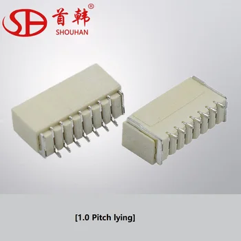 SH Pin držiteľovi konektor 1.0 mm ihrisku Horizontálne pripojiť 1 mm vertikálne patch teplotám pin držiteľovi konektor terminálu