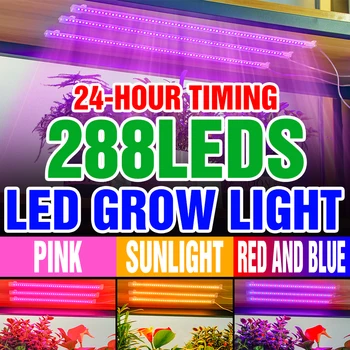 LED Rásť Svetlá Hydroponics Rastúci Systém USB Powered Skleníkových Phyto Lampa Pre Vnútorné Kvety Plné Spektrum Rastlín Príslušenstvo