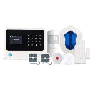 Podpora Amazon Alexa wifi/gsm smart home security system/SIA/CID centrálny bezpečnostný systém