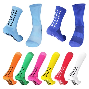 Nový Príchod Polovice Trubice Proti Sklzu Futbal Ponožky Muži Ženy Dlho Kolená Vysoké Futbal Ponožky, Silikónové Uchopenie Športové Uterák Spodnej Časti Ponožky