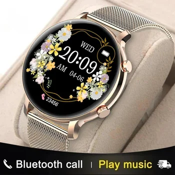 2023 Nové Bluetooth Hovor Smart Hodinky Ženy Smartwatch Móda, Šport, Zdravie Dámy Nepremokavé Dievča Náramky Panika nákupu