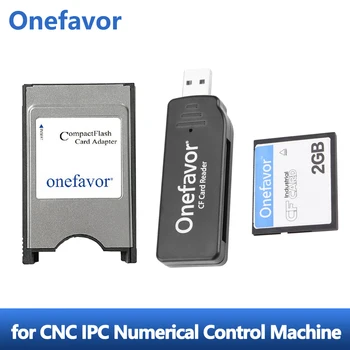CF Karta 2GB pre PCMCIA KARTU adaptér CF kariet 3 v 1 kombinovaný pre CNC IPC Numerické riadenie strojárskeho Priemyslu FANUC dropshipping
