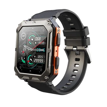 C20pro Bluetooth hovor smart hodinky vonku tri-dôkaz športové nepremokavé krok počítanie multi-sport smart hodinky