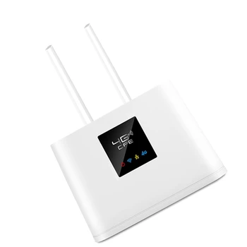 Wifi Router 4G CPE Wifi Kartu Sim Externé Antény RJ45 WAN sieť LAN vysokorýchlostné Bezdrôtové Smerovače Siete Adaptér, NÁM Plug