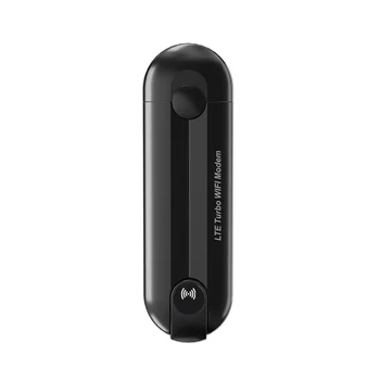 4G LTE Router USB Dongle Mobile Hotspot 150Mbps Modem Stick 4G Sim Karty Bezdrôtového Smerovača Prenosný WiFi Adaptér, Čierna