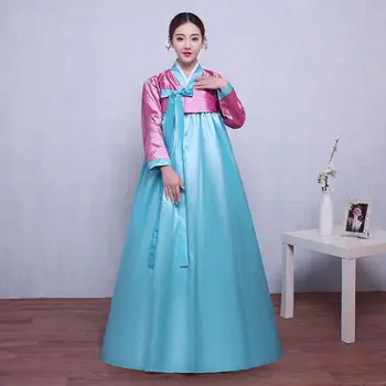 Ženy Lepšiu Hanbok Nové Kostýmy Kórejský Kostýmy Etnických Tanečné Kostýmy