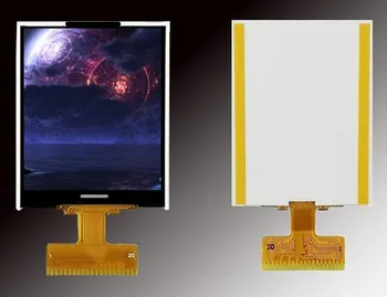 1.77 palcový 20KOLÍKOVÝ TFT LCD Farebný Displej ST7735 Jednotky IC 128(RGB)*160 MCU 8 bit Rozhranie