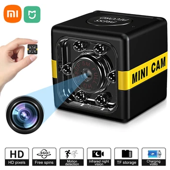 Xiao Mijia Mini Camara 1080P HD Vonkajšie Športové Domov Noc Návštevník Detekcia Pohybu Rozšírenie Pamäte DV Camara