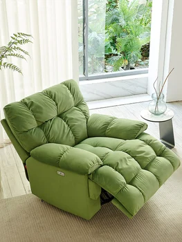 Elektrické jednu osobu, stoličky, gauč, obývacia izba, moderné a jednoduché textílie, priestor kapsule, voľný čas a lenivý človek, gauč, spanie