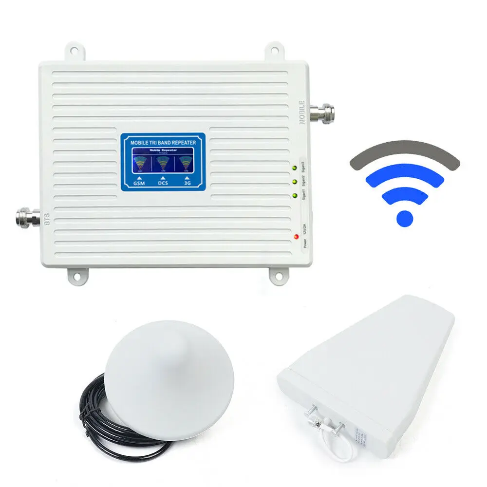 Tri-band GSM-DCS-3G mobilný signál zosilňovača . ' - ' . 0