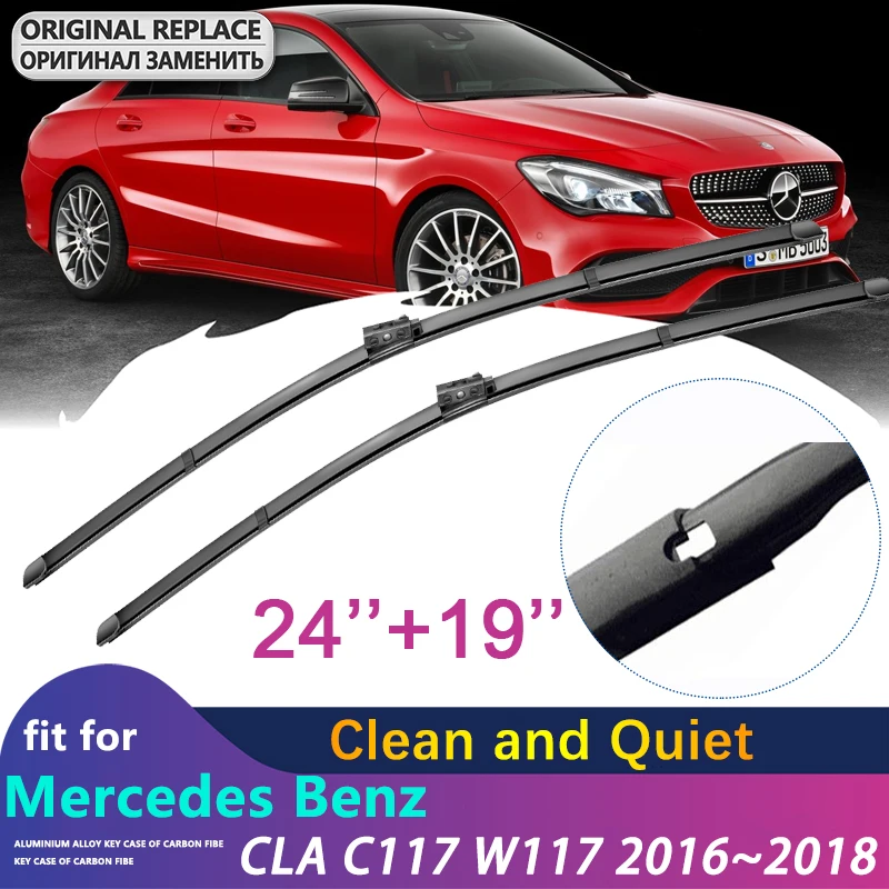 Auto Stieračov na Mercedes Benz CLA C117 W117 2016~2018 2017 AMG Čelné sklo CLA180 CLA200 CLA220 CLA250 CLA45 Auto Príslušenstvo . ' - ' . 0
