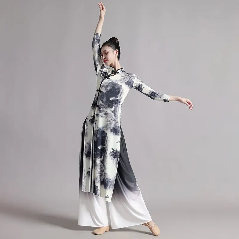 2023 vietnam aodai cheongsam lepšiu fáze výkonu šaty dlhé ľudový tanec orientu ao dai šaty žien elegantné oblečenie . ' - ' . 1