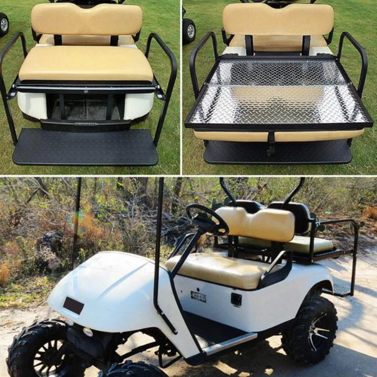 Hot Predaj Veľkoobchodné Ceny používané golfové autíčko zadné flip flop sedadla pre ezgo . ' - ' . 1