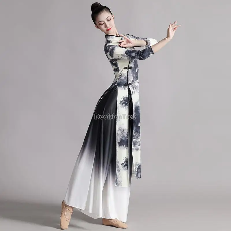 2023 vietnam aodai cheongsam lepšiu fáze výkonu šaty dlhé ľudový tanec orientu ao dai šaty žien elegantné oblečenie . ' - ' . 2