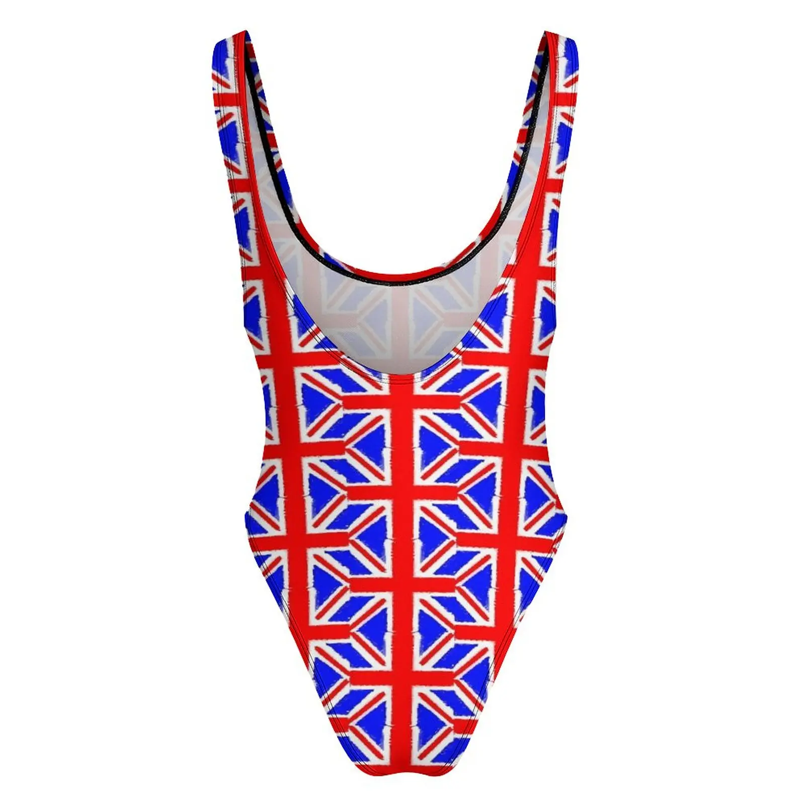Britská Vlajka Sexy Plavky Abstraktné Vlajky Ženské Plavky Jednodielne Štýlový Kombinézu Vaňa Push Up Plaviek Veľké Veľkosť . ' - ' . 3