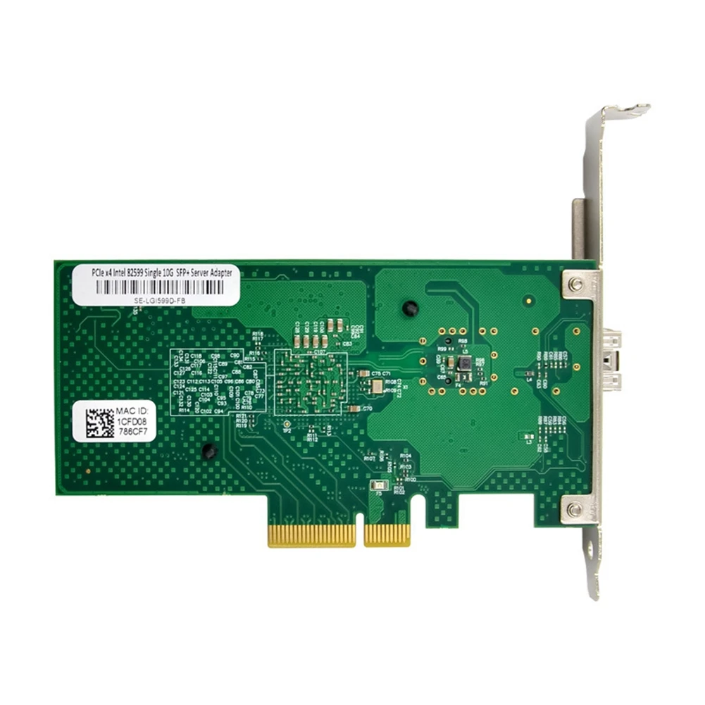 X520-SR1 10G SFP+ Server Optických Vlákien, Sieťová Karta 82599EN Čip PCIE X4 Jedného Optického Portu Sieťovej Karty . ' - ' . 4