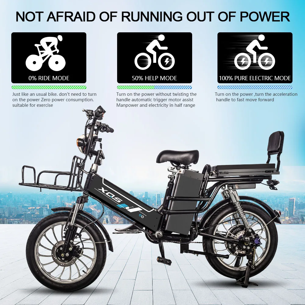Profesionálny Elektrický Bicykel 50AH+12AH Reálne možnosti Klince 20-palcový 48V, A navyše dvojica batérií 12ah 50ah . ' - ' . 4